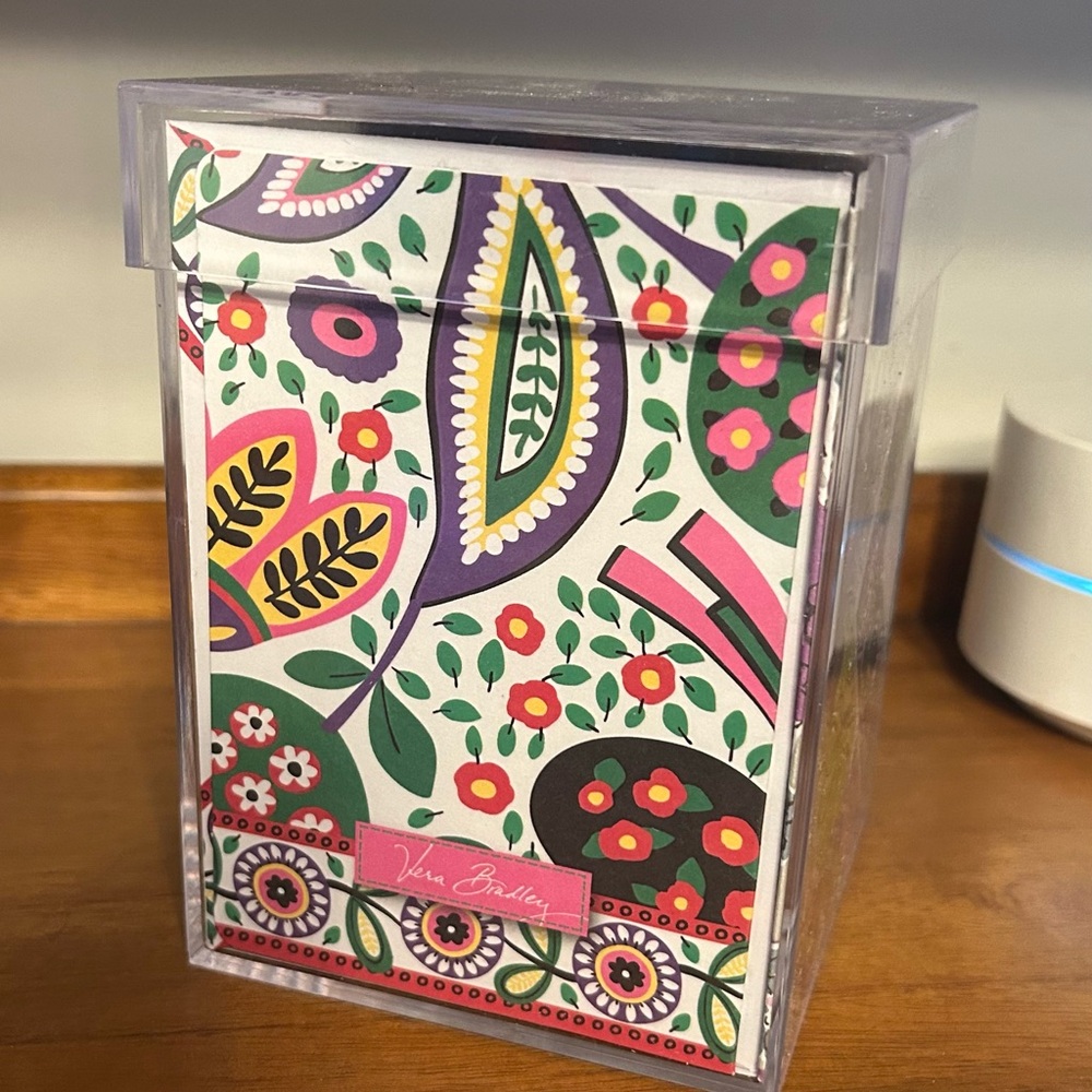 Vera Bradley Multicolor Floral Notecard Set - Picture 3 of 6